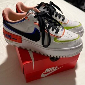 Nike Air Force 1 with Multicolor Accents